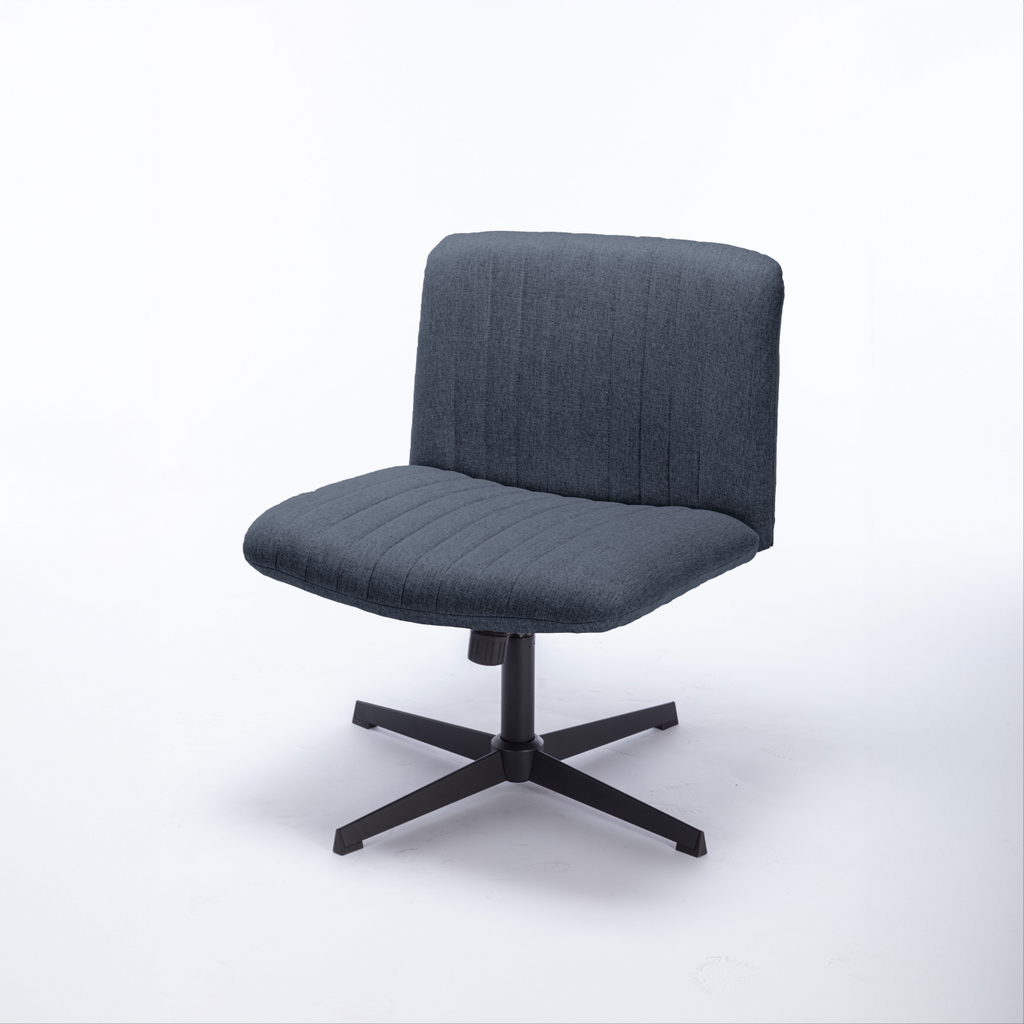 Alan Fabric Padded Armless Wide Seat