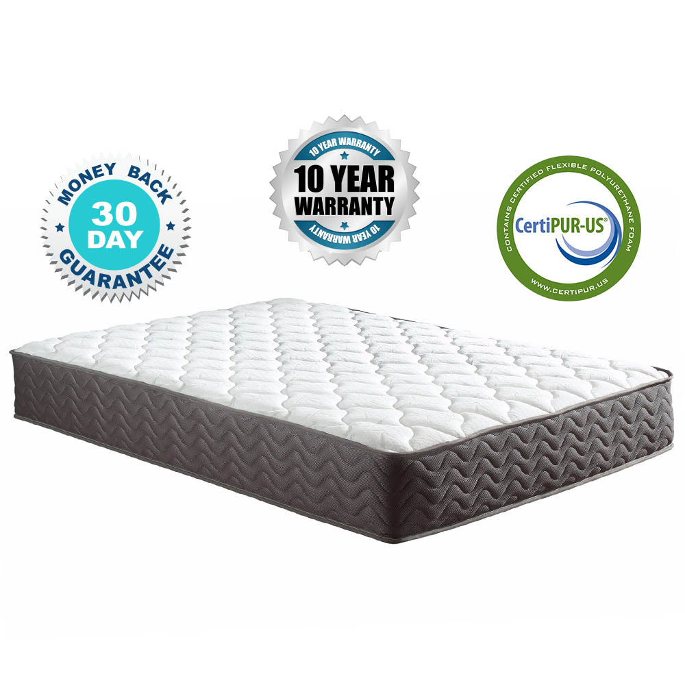 Spring 10" Breathable Pocketed Coil Spring Mattress